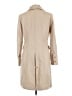 Kenneth Cole New York Tan Wool Coat Size 8 - photo 2