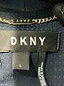 DKNY 100% Polyester Blue Coat Size L - photo 6
