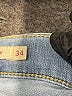 Levi's Solid Blue Jeans Size 34 waist - photo 8