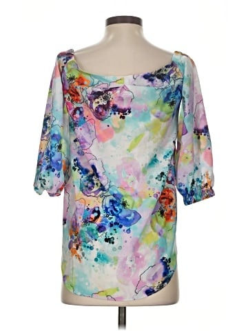 A New York Short Sleeve Blouse (view 2)