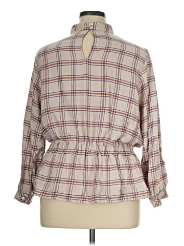 Ann Taylor Long Sleeve Blouse (view 2)