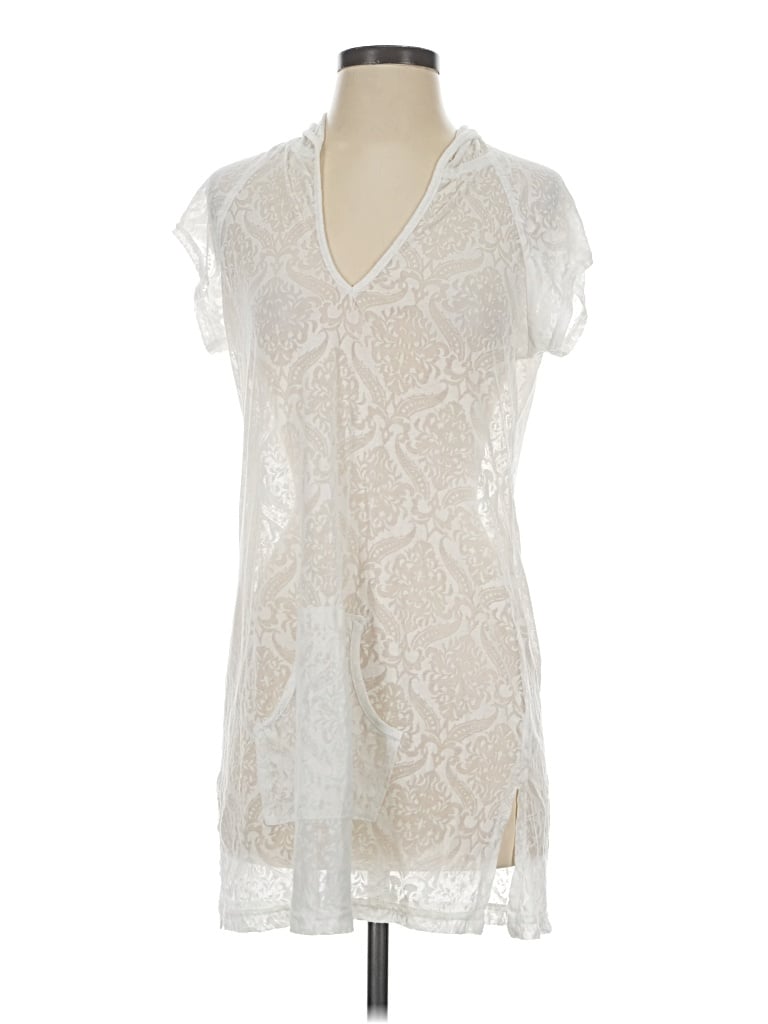 Pre-owned Dotti Swimsuit Cover Up In Ivory