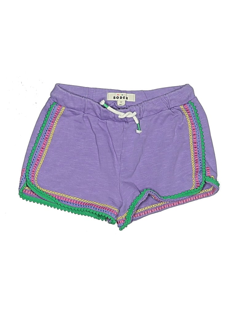 Pre-owned Mini Boden Kids' Athletic Shorts In Purple