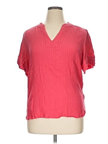 Well Worn Short Sleeve Blouse (view 1)