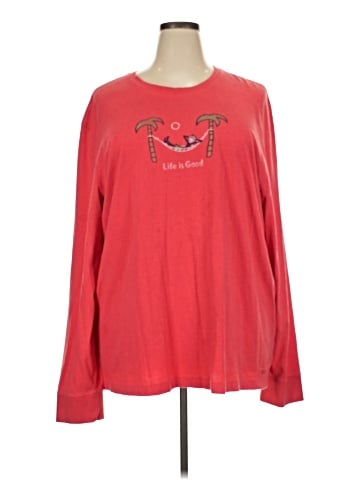 Life Is Good Long Sleeve T-Shirt (view 1)