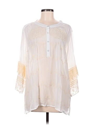 Coldwater Creek 3/4 Sleeve Blouse (view 1)
