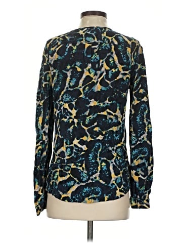 Classiques Entier Long Sleeve Silk Top (view 2)