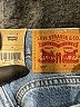 Levi's Blue Denim Shorts Size 24 waist - photo 3