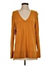 Maison Jules Gold Pullover Sweater Size S - photo 1