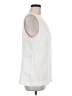Gap White Sleeveless Button-Down Shirt Size M - photo 4