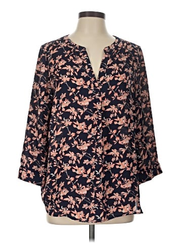 dalia 3/4 Sleeve Blouse (view 1)