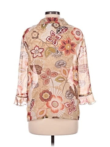 Alfred Dunner 3/4 Sleeve Blouse (view 2)