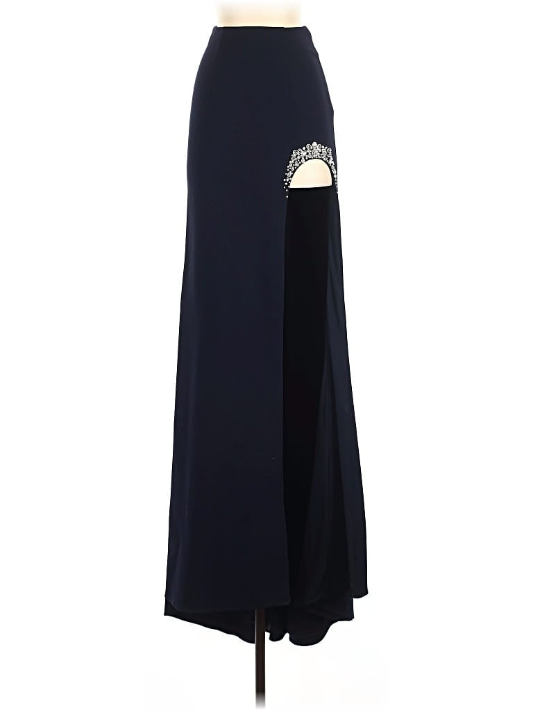 Pre-owned Sherri Hill Formal Skirt In Blue
