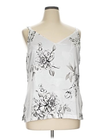 White House Black Market Sleeveless Blouse (view 1)