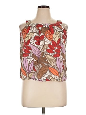 a.n.a. A New Approach Sleeveless Blouse (view 1)