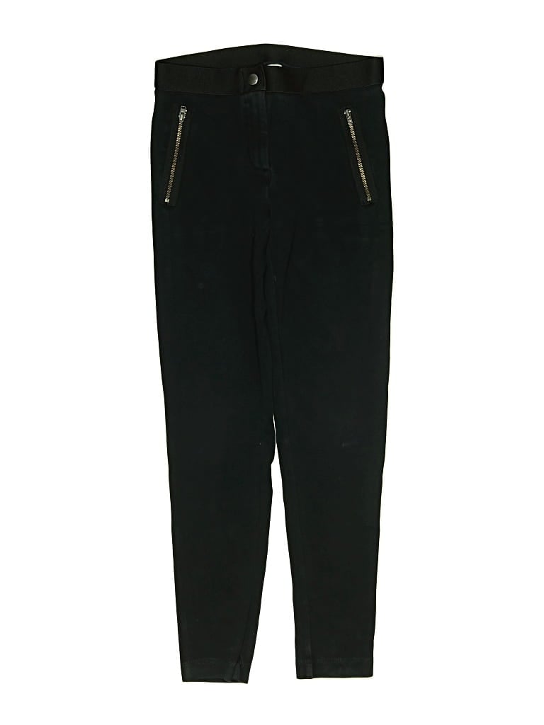 Pre-owned Crewcuts Kids' Casual Pants In Black