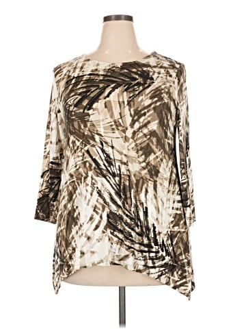 Ruby Rd. 3/4 Sleeve Blouse (view 1)
