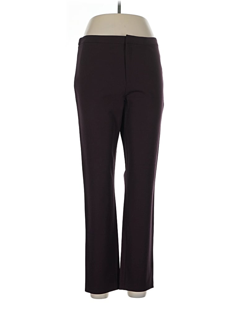 Pre-owned The Reset Dress Pants In Burgundy