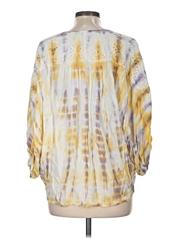 Young Fabulous & Broke 3/4 Sleeve Blouse (view 2)