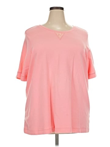 Denim & Co Short Sleeve T-Shirt (view 1)