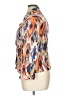 Ruby Rd. Print Orange 3/4 Sleeve Blouse Size 14 - photo 5