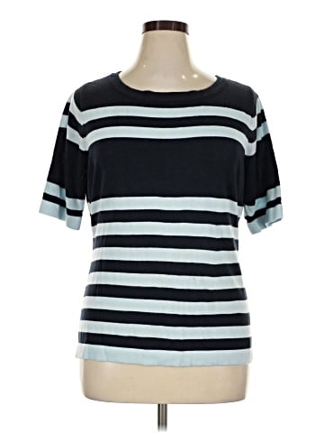 New York & Company Short Sleeve T-Shirt (view 1)