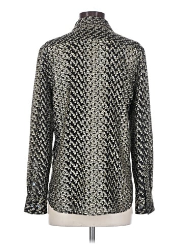 Equipment Long Sleeve Button-Down Shirt (view 2)