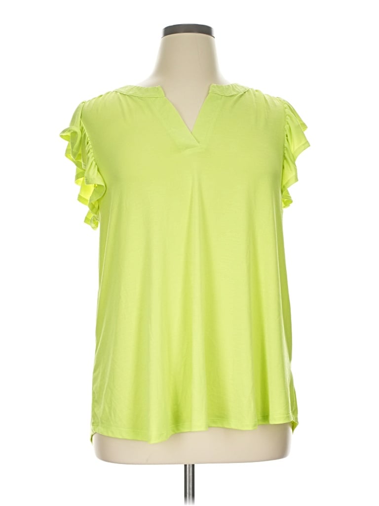 Pre-owned Dear Scarlett Sleeveless T-shirt In Green