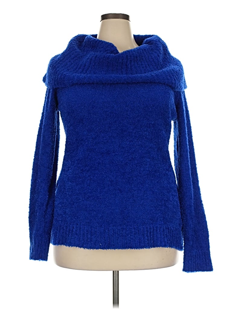 Pre-owned Cato Turtleneck Sweater In Blue