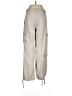H&M 100% Polyamide Tan Cargo Pants Size 8 - photo 2