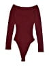 Forever 21 Burgundy Bodysuit Size S - photo 2