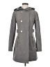 Via Spiga 100% Polyester Gray Trenchcoat Size XS - photo 1