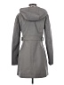 Via Spiga 100% Polyester Gray Trenchcoat Size XS - photo 2