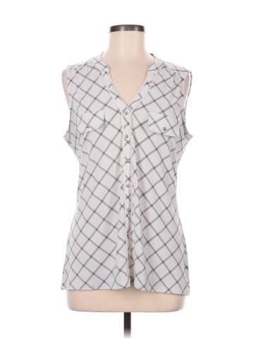 White House Black Market Sleeveless Blouse (view 1)