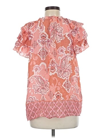 NANETTE Nanette Lepore Short Sleeve Blouse (view 2)