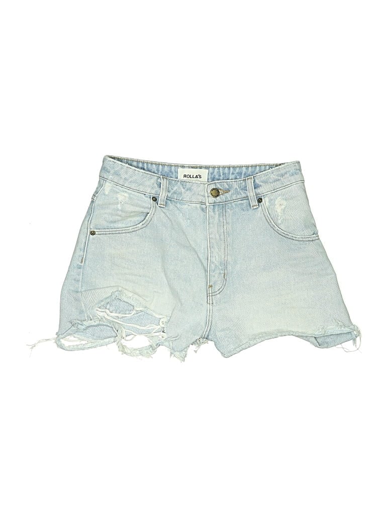 Pre-owned Rolla's Denim Shorts In Blue