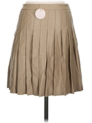CALISTA Faux Leather Skirt (view 2)