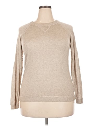 Cable & Gauge Silk Pullover Sweater (view 1)