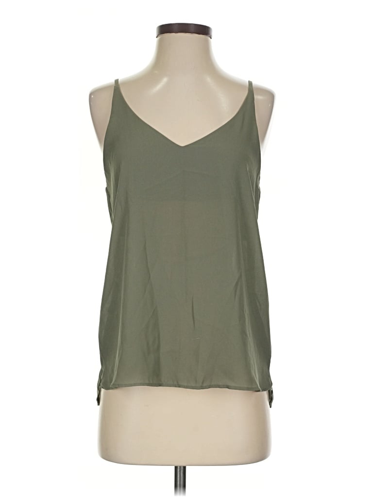 Pre-owned Stella Luce Sleeveless Blouse In Green