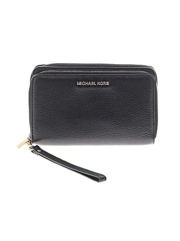 MICHAEL Michael Kors Leather Wristlet (view 1)
