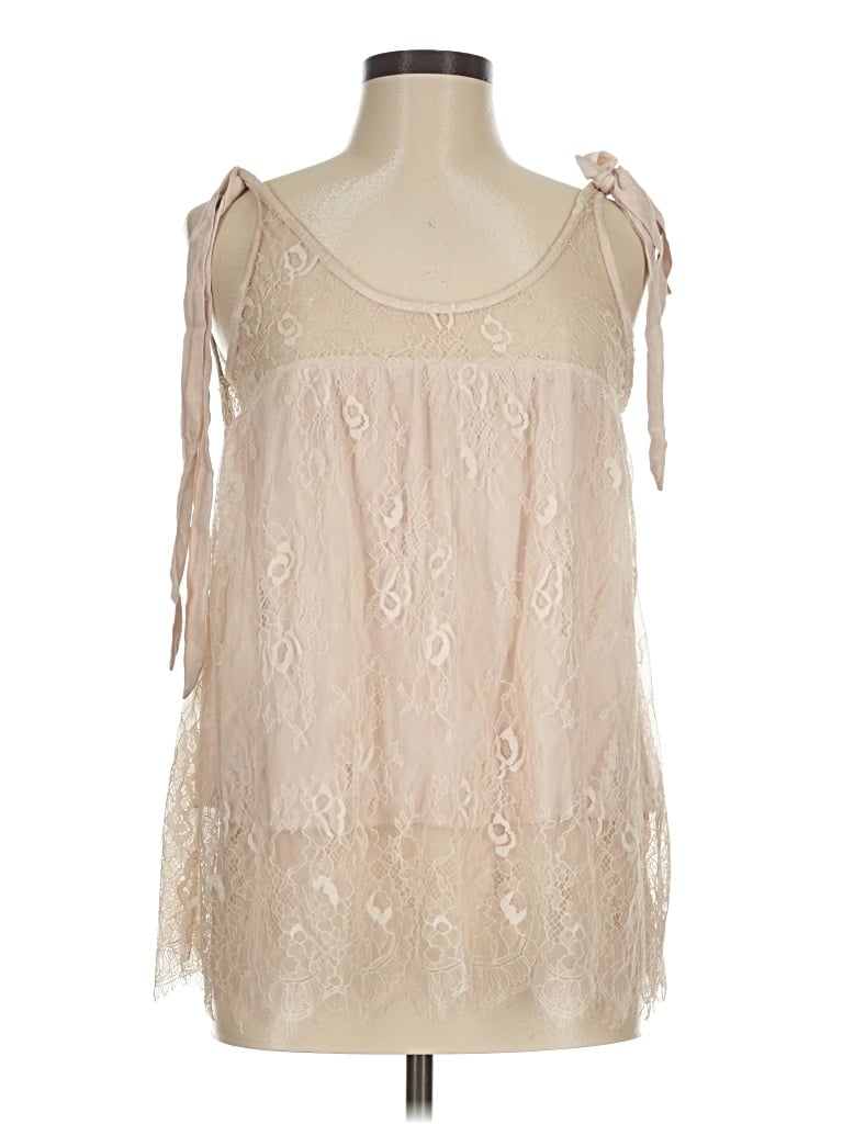 Pol Sleeveless Blouse In Ivory