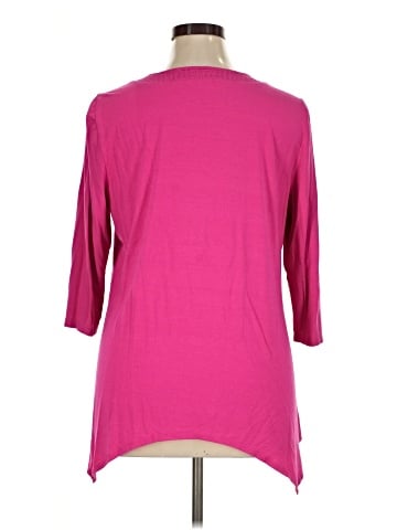 Adrianna Papell 3/4 Sleeve T-Shirt (view 2)