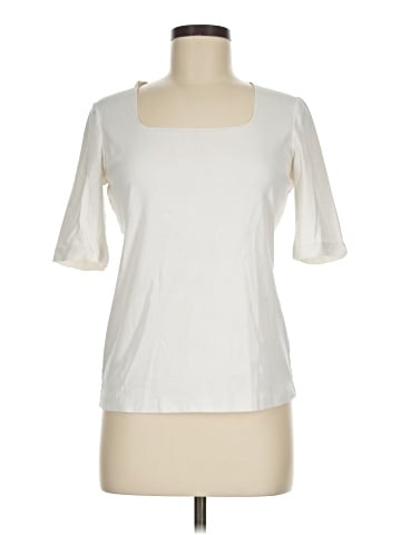 Lafayette 148 New York 3/4 Sleeve T-Shirt (view 1)