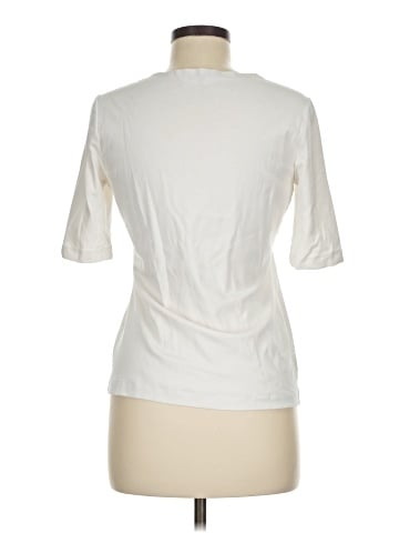 Lafayette 148 New York 3/4 Sleeve T-Shirt (view 2)