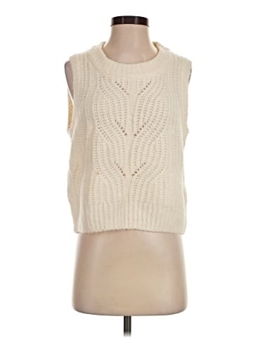 Madewell Pointelle Knowe Sweater Vest (view 1)