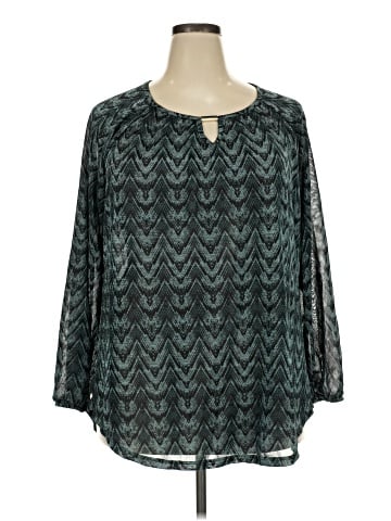 Faded Glory 3/4 Sleeve Blouse (view 1)