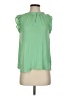 Maison d' Amelie 100% Polyester Green Sleeveless Blouse Size XS - photo 1