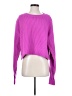 RE/DONE Purple Wool Pullover Sweater Size S - photo 1