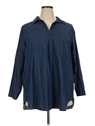 For Cynthia Long Sleeve Blouse (view 1)