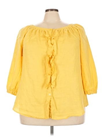 Charter Club 3/4 Sleeve Blouse (view 1)